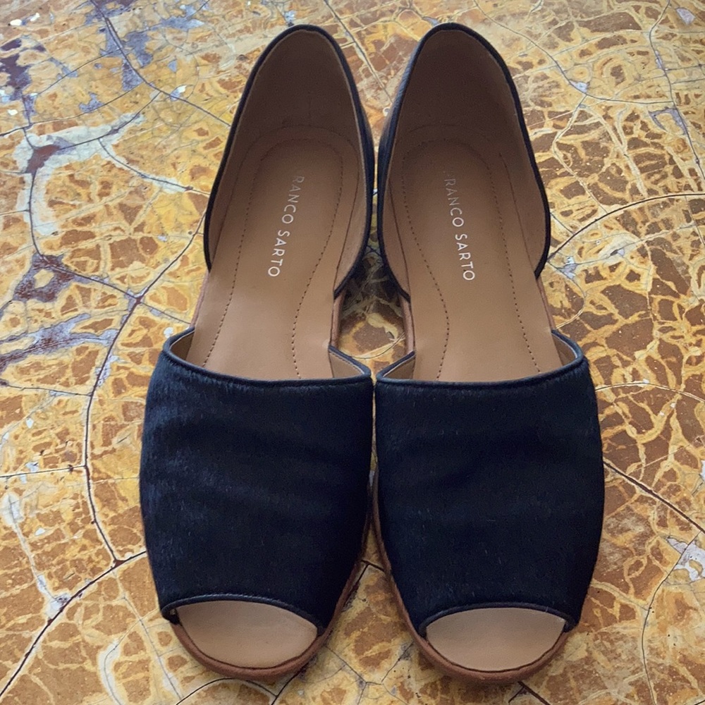FRANCO SARTO d’orsay style flats 8.5